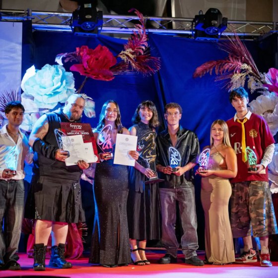 Prize giving at Guerriero-Il Contest