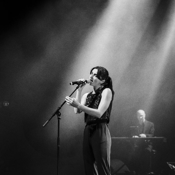 Matilde on stage
